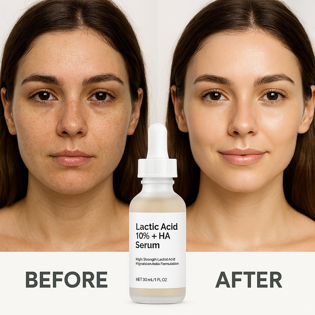 Lactic Acid 10% + Hyaluronic Acid Serum